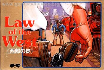 Cover Law of the West for NES